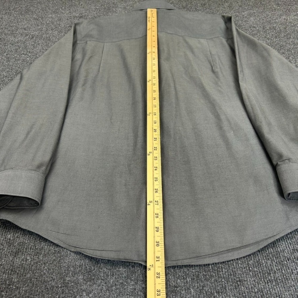Cutter & Buck New Orleans Saints Mens Button Long Sleeve Large Shirt Gray Sporty - Picture 7 of 9